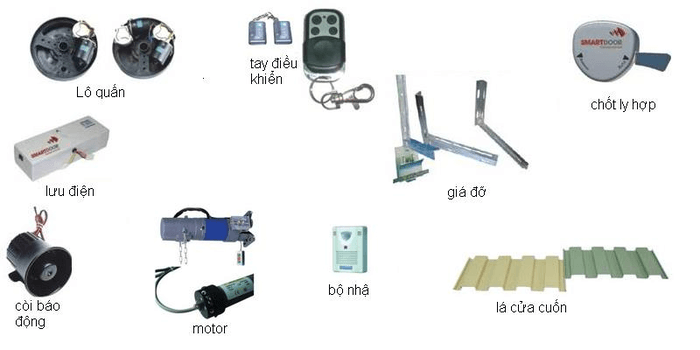 phụ kiện cửa cuốn Austdoor