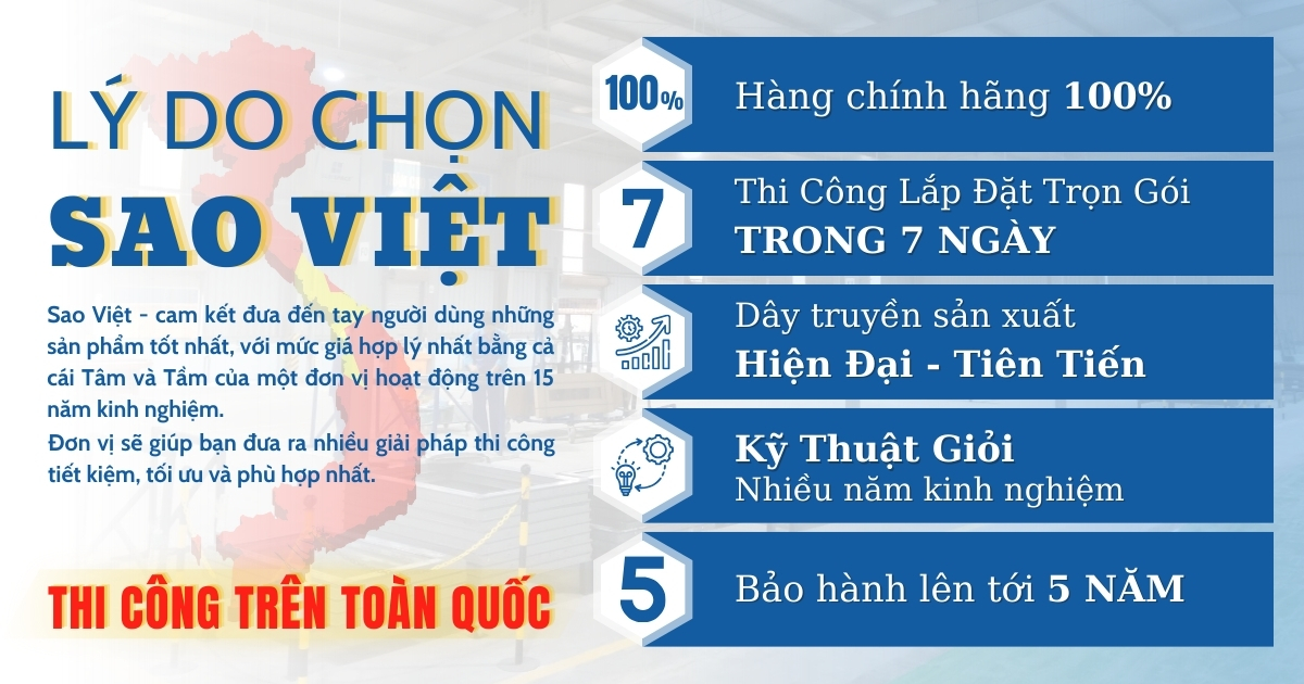 Saovietdoor - Thi Công Lắp Đặt Trọn Gói Trên Toàn Quốc.