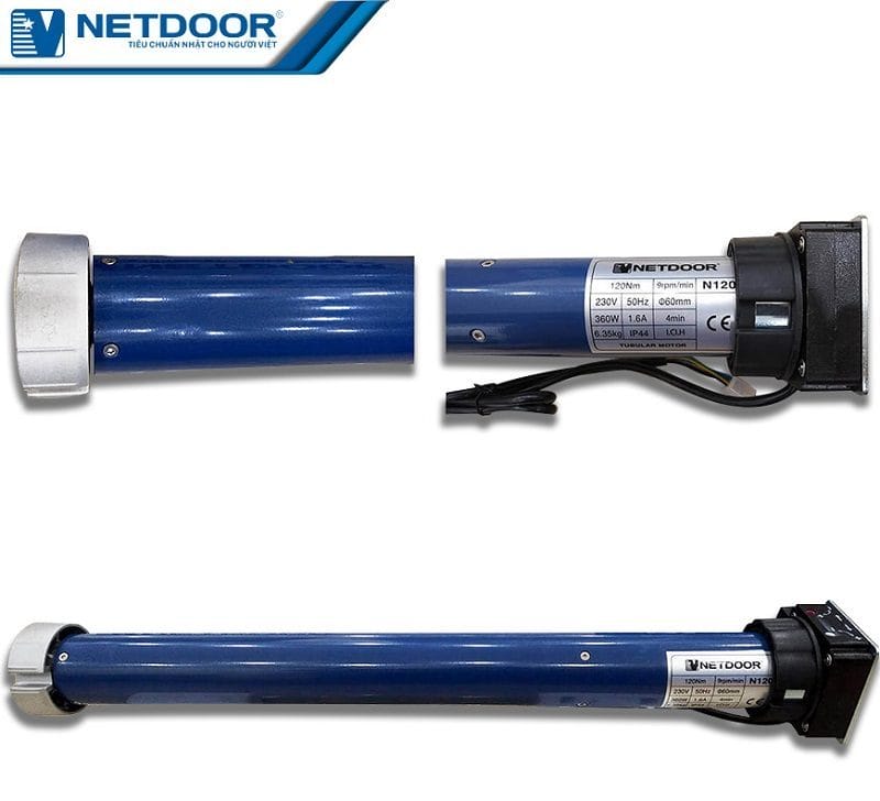 Motor Ống Netdoor 120Nm