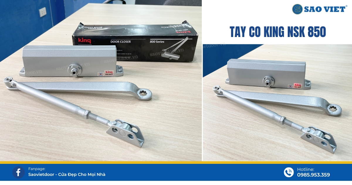 Tay co thuỷ lực King NSK 850.