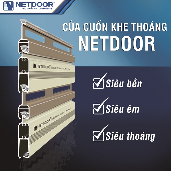 Bộ Sưu Tập Cửa Cuốn Netdoor Năm 2023