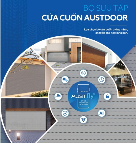 Bộ sưu tập cửa cuốn AUSTDOOR mới nhất năm 2023