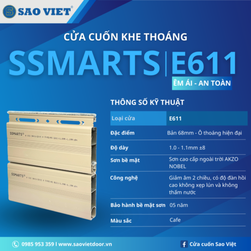 Cửa Cuốn SSmarts E611