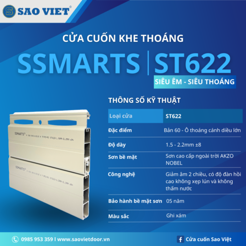 Cửa cuốn SSMARTS ST622