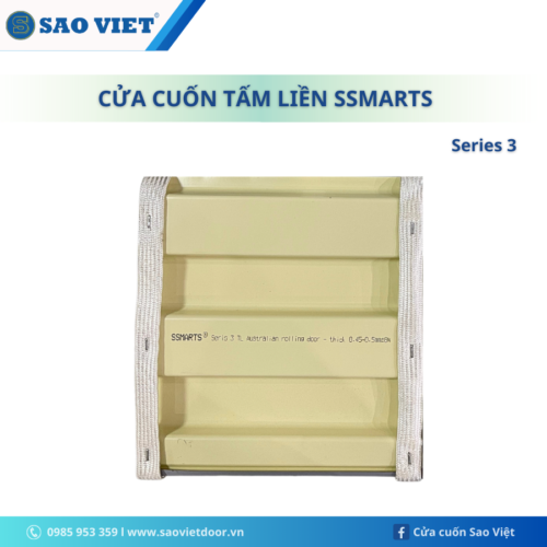 Cửa Cuốn Tấm Liền SSMARTS Series 3