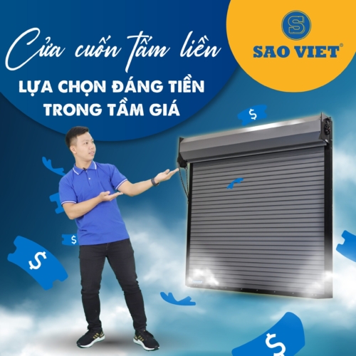 Cửa Cuốn Tấm Liền – Sự Lựa Chọn Hoàn Hảo Trong Tầm Giá