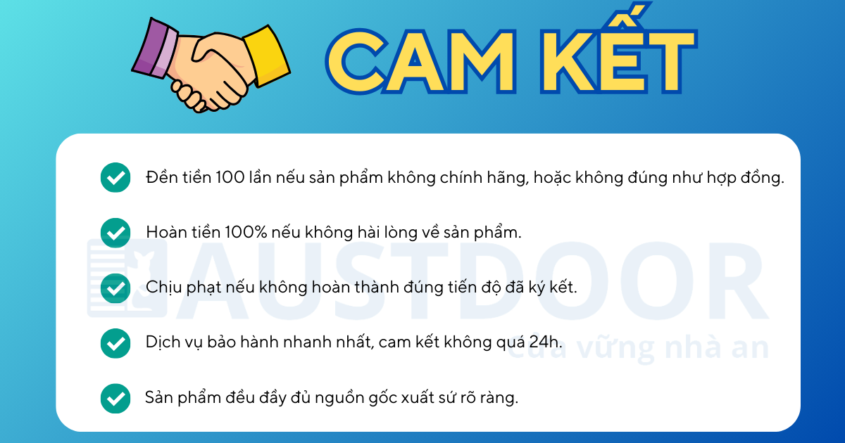 Cam kết bảo hành