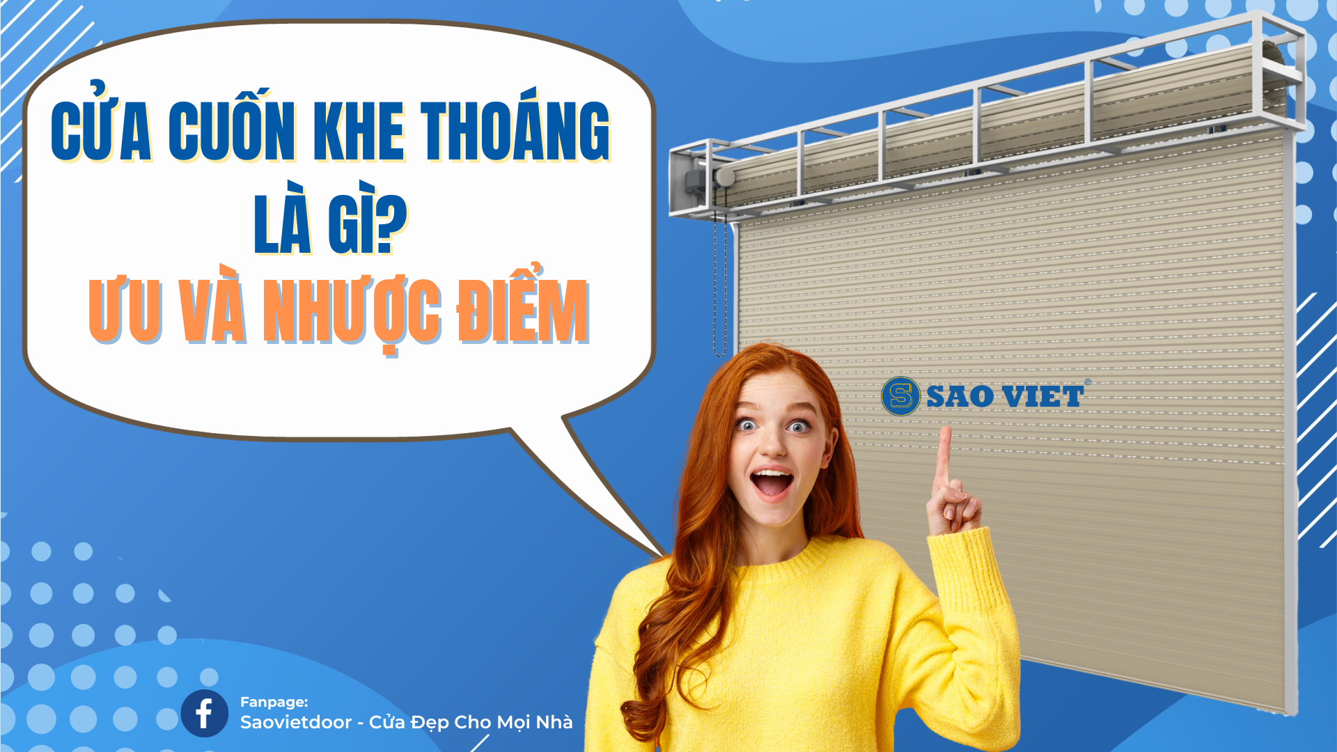 Cửa cuốn khe thoáng là gì? Ưu và Nhược điểm của cửa cuốn