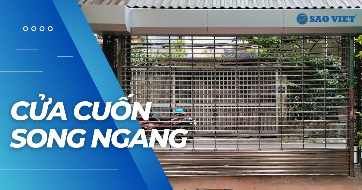 Cửa cuốn Netdoor song ngang