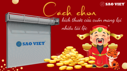 Cách chọn kích thước cửa cuốn theo phong thủy mang lại nhiều tài lộc