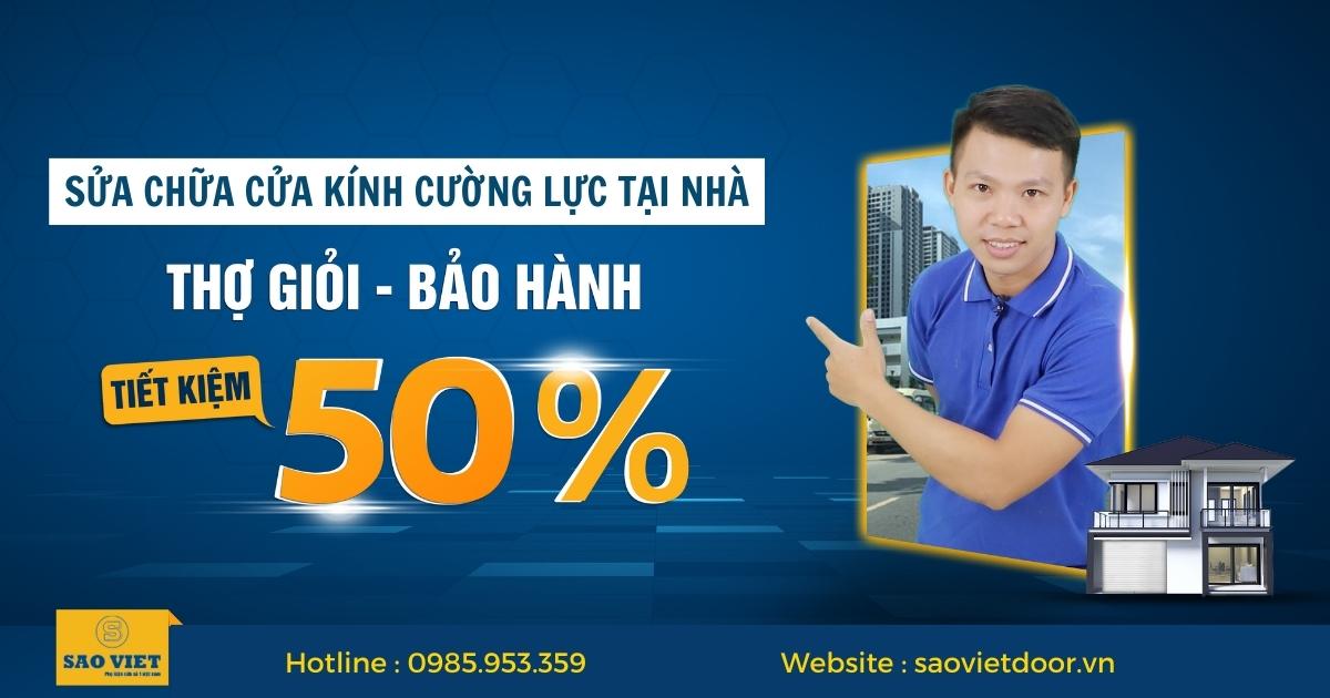 Báo giá sửa cửa kính tại nhà