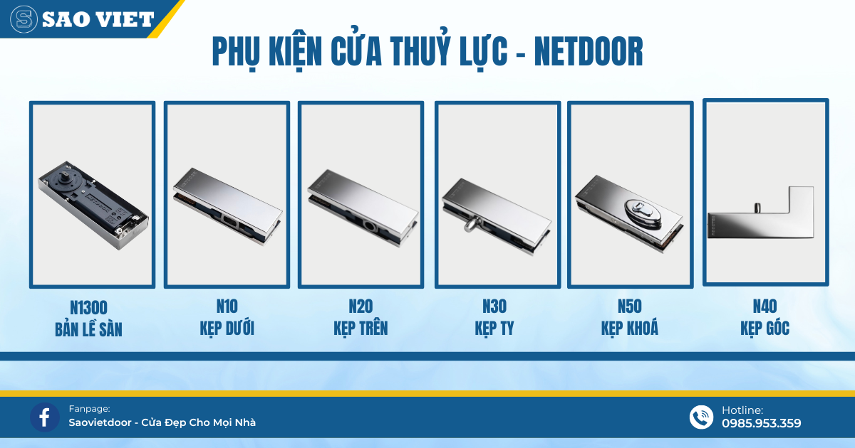 Phụ kiện kính Netdoor bao gồm những gì?