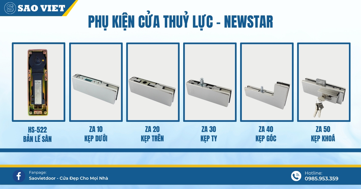 Báo giá phụ kiện kính Newstar mới nhất.