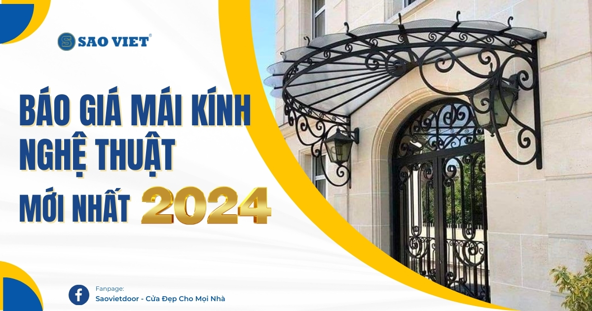 Báo giá mái kính cường lực mới nhất 2024.