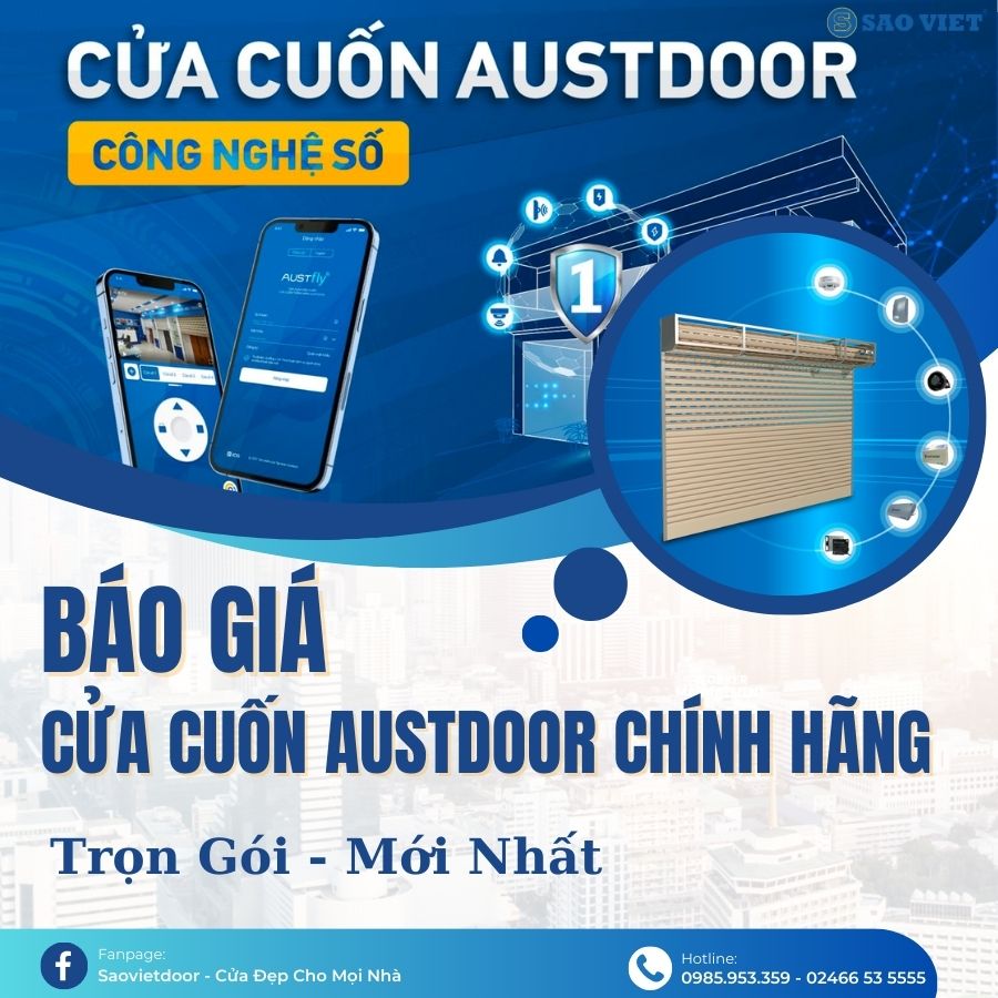 Cửa cuốn Austdoor Chính Hãng