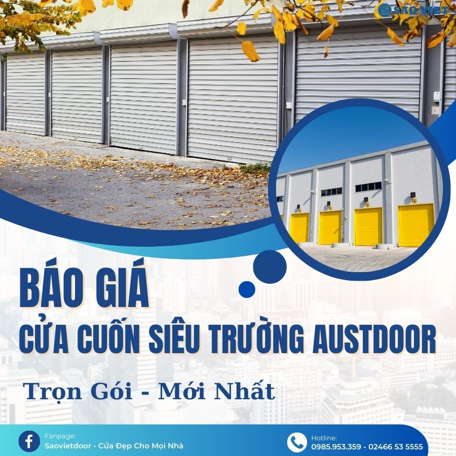 Cửa Cuốn Siêu Trường Austdoor