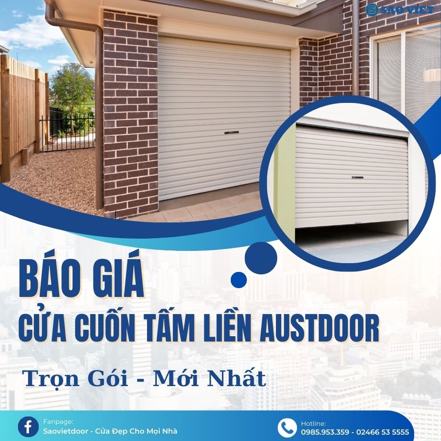 Cửa cuốn tấm liền Austdoor