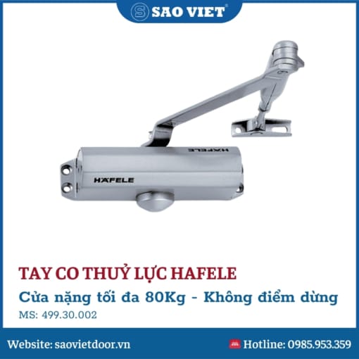 Tay co thuỷ lực Hafele không điểm dừng 002