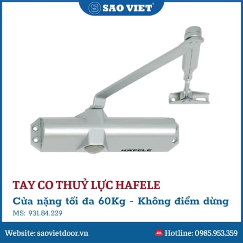 Tay Co Thuỷ Lực Hafele Không Điểm Dừng 931.84.229