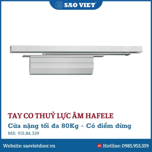 Tay Co Thuỷ Lực Âm Hafele