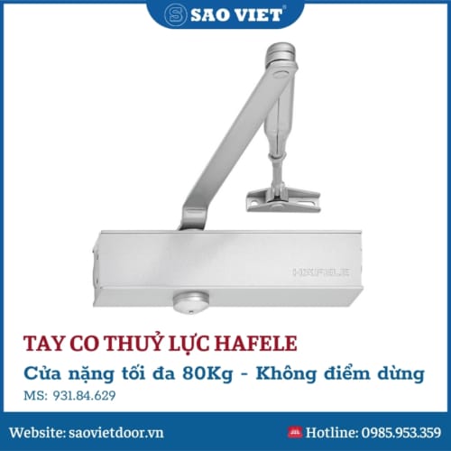 Tay Co Thuỷ Lực Hafele Không Điểm Dừng DCL15 931.84.629