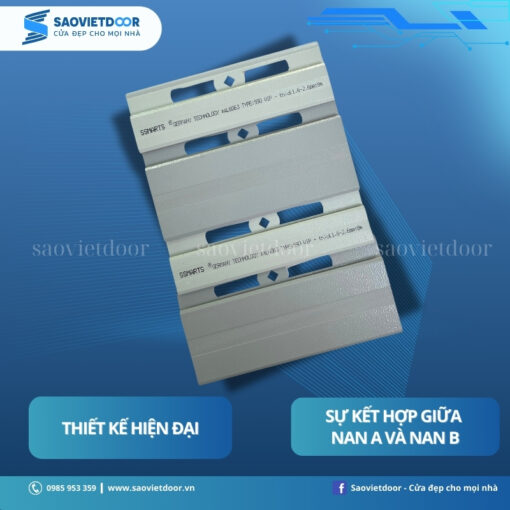 Hình ảnh nan cửa cuốn khe thoáng Ssmarts S90